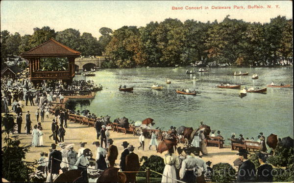 Band Concert In Delaware Park Buffalo New York