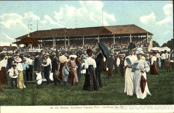 At The Races Cortland County Fair New York