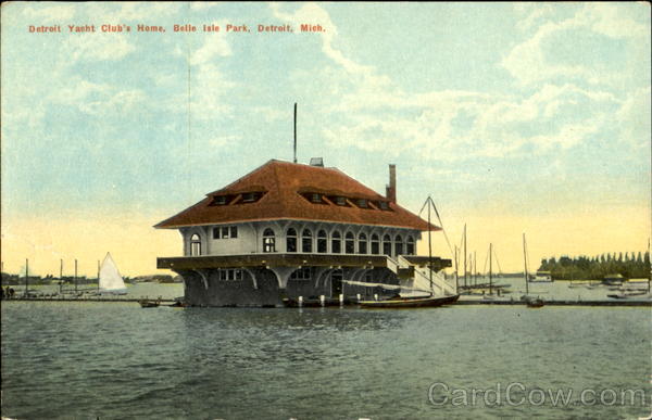 Detroit Yacht Club's Home, Belle Isle Park Michigan