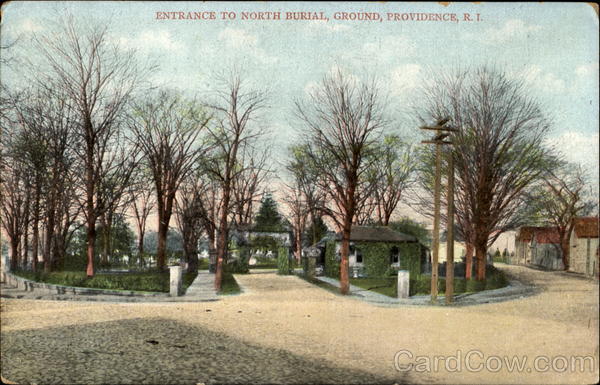Entrance To North Burial Providence Rhode Island