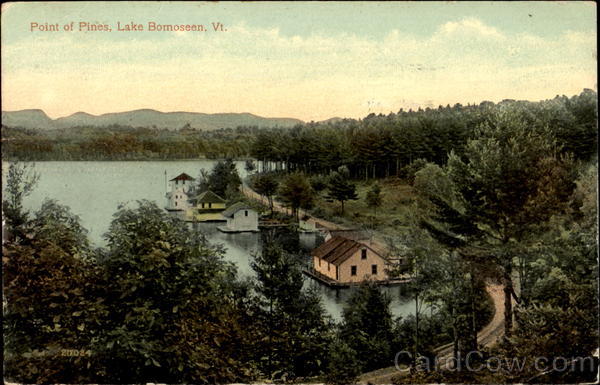 Point Of Pines Lake Bomoseen Vermont