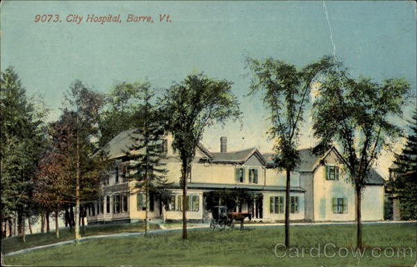 City Hospital Barre Vermont