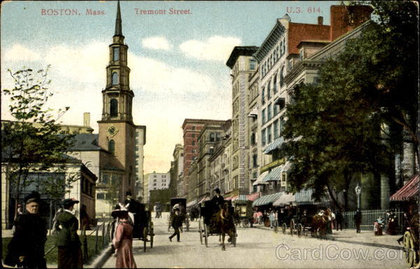 Tremont Street Boston Massachusetts