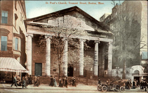 St. Paul's Church, Tremont Street Boston Massachusetts