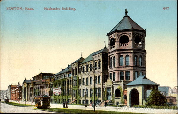 Mechanics Building Boston Massachusetts