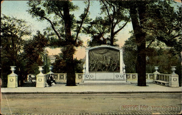 Shaw Memorial Boston Massachusetts
