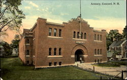 Armory Concord, NH Postcard Postcard