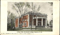 Collage Hall, Dartmouth College Postcard