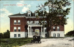 Laconia Hospital New Hampshire Postcard Postcard