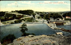 Kelley Falls, West Manchester New Hampshire Postcard Postcard