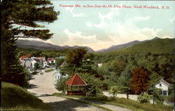 Franconia Mts. As Seen From The Mt. View House North Woodstock, NH Postcard Postcard