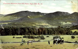 Franconia Mountains From Hill House Postcard