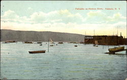 Palisades On Hudson River Yonkers, NY Postcard Postcard