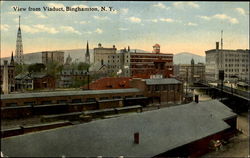 View From Viaduct Postcard