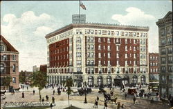 Lafayette Hotel Buffalo, NY Postcard Postcard
