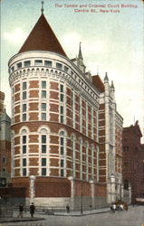 The Tombs And Criminal Court Building, Centre St Postcard