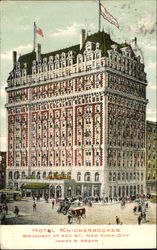 Hotel Knickerbocker, Broadway At 42d Street Postcard