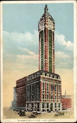 Singer Building Postcard