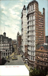 Park Row Postcard