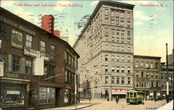 Turks Head And Industrial Trust Building Postcard