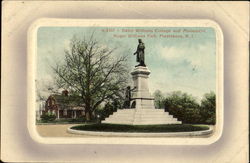 Betsy Williams Cottage And Monument, Roger Williams Park Postcard