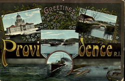 Greetings From Providence Postcard