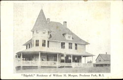 Edgehill Risidence O William H. Morgan Postcard