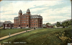 Goddard Seminary Barre, VT Postcard Postcard