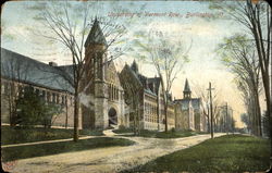 University Of Vermont Row Postcard