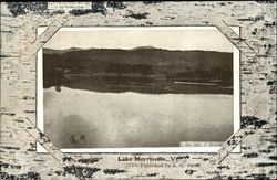 Lake Morrisville Vermont Postcard Postcard