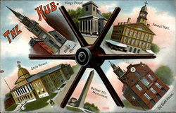 The Hub Postcard