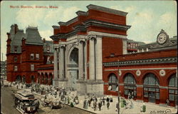 North Station Postcard