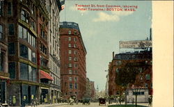 Tremont St. From Common Postcard