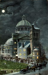 Christian Science Church Boston, MA Postcard Postcard