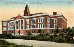 Fenway, Simmons College Postcard