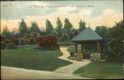 A Resting Place, Franklin Park Postcard