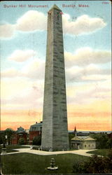 Bunker Hill Monument Postcard