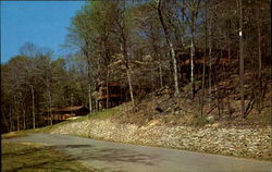 Cabin Area, Salt Fork State Park Cambridge, OH Postcard Postcard