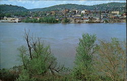 The Beautiful Ohio As It Flows Westward Postcard