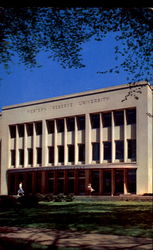 I. F. Freiberg Library, Western Reserve University Postcard