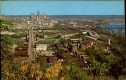 Skyline Of Cincinnati Ohio Postcard Postcard
