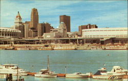 Cincinnati Riverfront Stadium Ohio Postcard Postcard