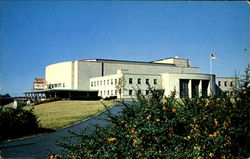 Franklin County Veterans Memorial Auditorium And Exhibition Hall, West Broad St Postcard
