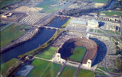 Aerial View Of Ohio State University Stadium Columbus, OH Postcard Postcard