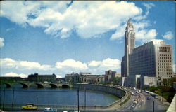 Civic Center Columbus, OH Postcard Postcard