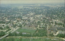 An Aerial View Of Sidney Ohio Postcard Postcard