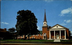 The Central College Presbyterian Church, Central College Ohio Postcard Postcard