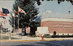 Constitution Own Avenue Of Flags Postcard