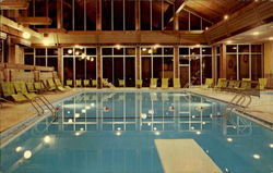 Salt Fork State Lodge Indoor Pool, Route 22 Postcard