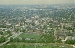 An Aerial View Of Sidney Ohio Postcard Postcard